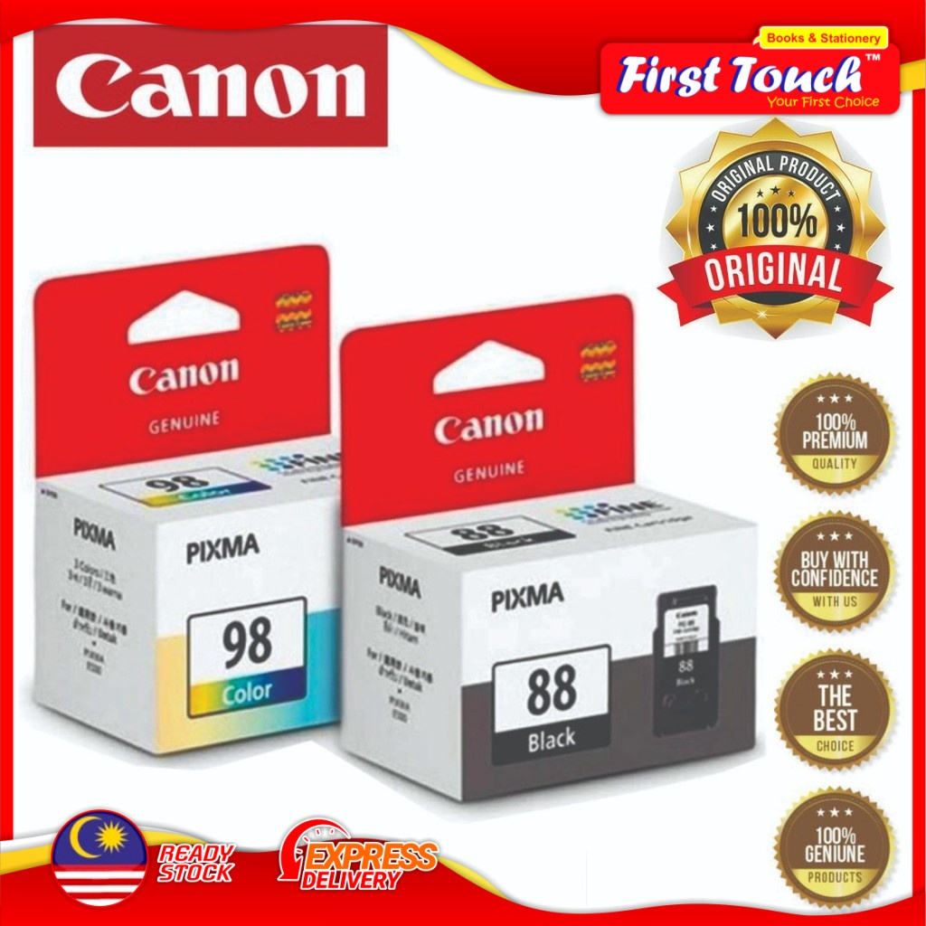 Canon PG88 / CL98 Original Ink Cartridge For Printer E500 / E510