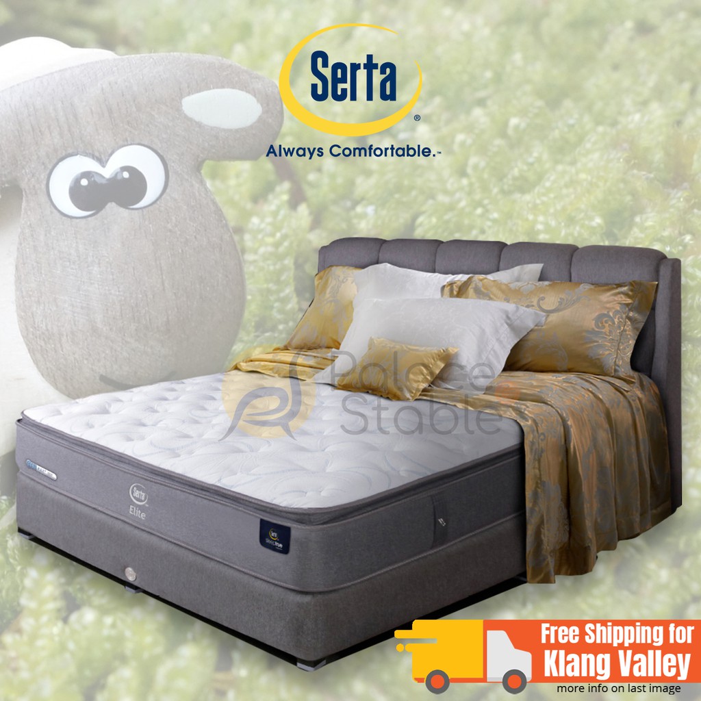 Serta ELITE Mattress, SleepTrue Collection, 12in Pocket Spring, Sizes (King, Queen, Super Single