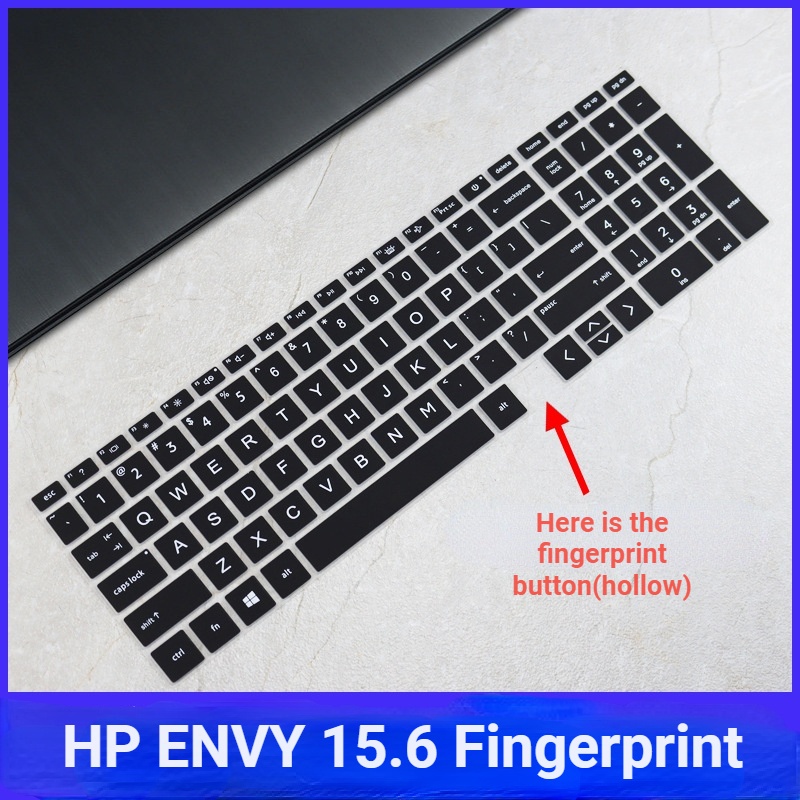 Keyboard Cover HP Envy x360 15.6 2021 2020 2in1 with Fingerprint 15t