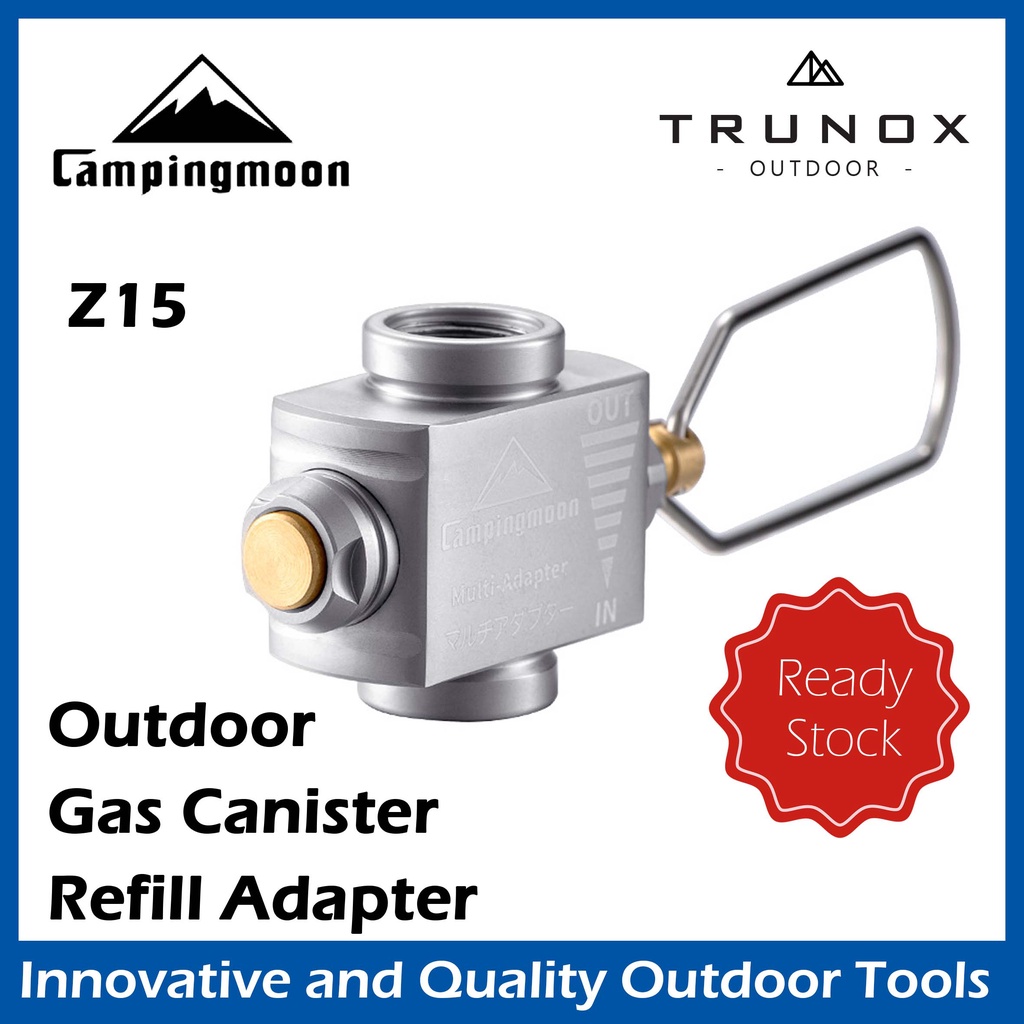 [Trunox Outdoor] Z15 Campingmoon Camping Gas Canister Refill Adapter