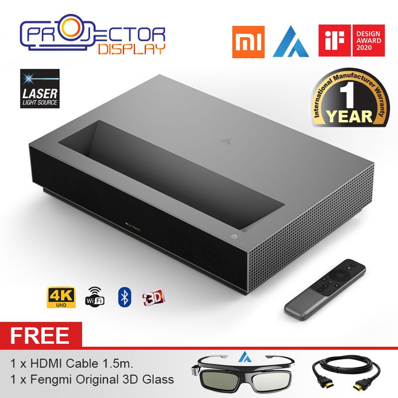 (Ready Stock) Xiaomi Fengmi 4k Home Cinema Smart TV Ultra Short Throw