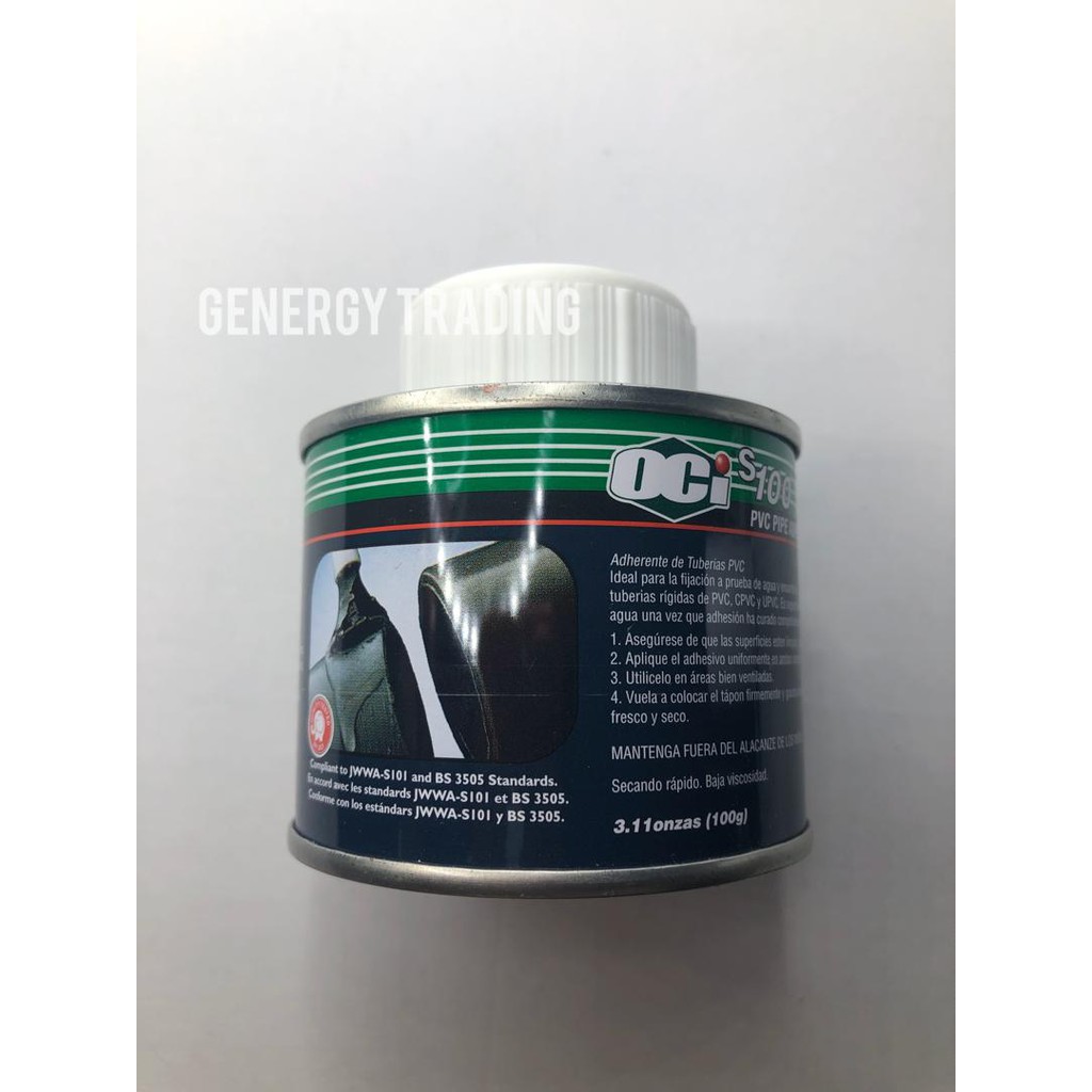 [GenergyTrad] OCi S100 PVC Pipe Adhesive/ Adhesive Para PVC 100g