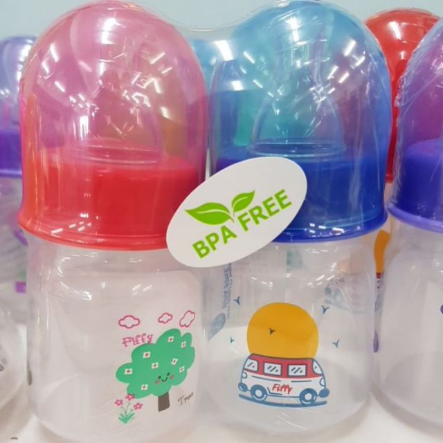 FIFFY Baby Feeding Bottles 60ml (Twin Bottle)[READY STOCKPUCHONG