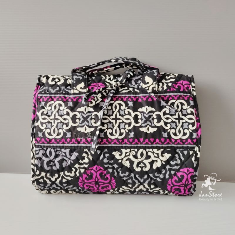 Vera Bradley Hanging Travel Organizer Toiletry Pouch Hanging Travel