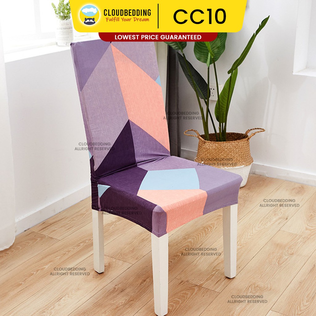 Chair Cover Super Durable Stretch Elastic Dining Chair Cover Sarung