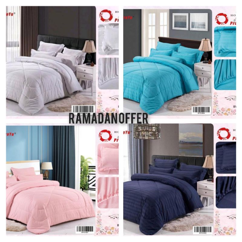 CADAR HOTEL "PROYU" 100 COTTON 7 IN 1 1200 Thread Counts PREMIUM