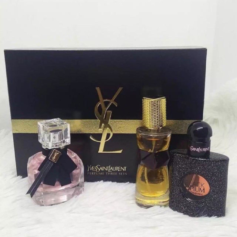 Yves Saint Laurent for women mini perfume gift set YSL women 30ML x 3