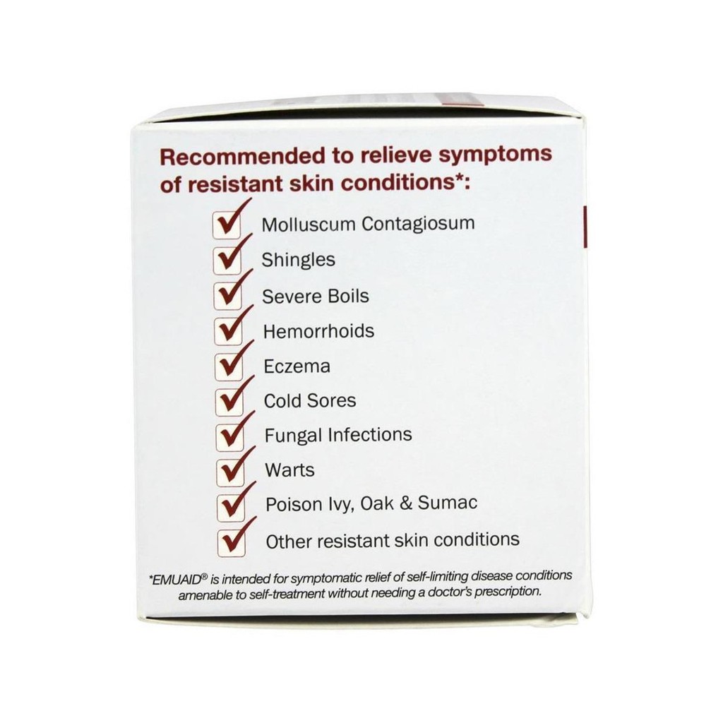 (READY STOCK) 0.5oz 14ml EmuaidMAX® Emuaid Ointment Antifungal Sunburn