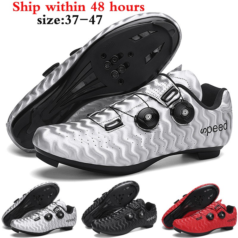 Men's Road Bike Cycling Shoes Spin Shoes with Compatible Cleat Peloton