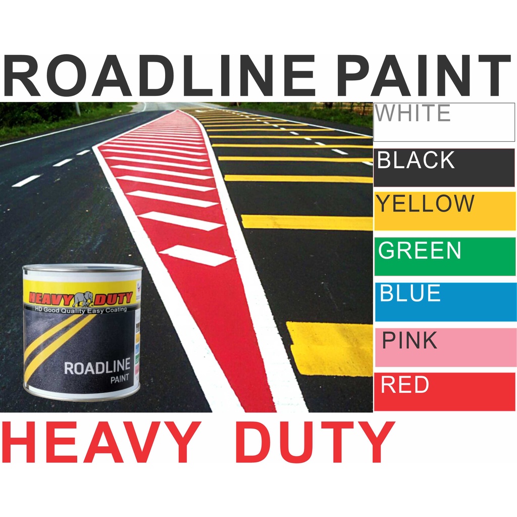 5L ( 5 LITER ) heavy duty ROAD LINE PAINT / ROAD MARKING PAINTS