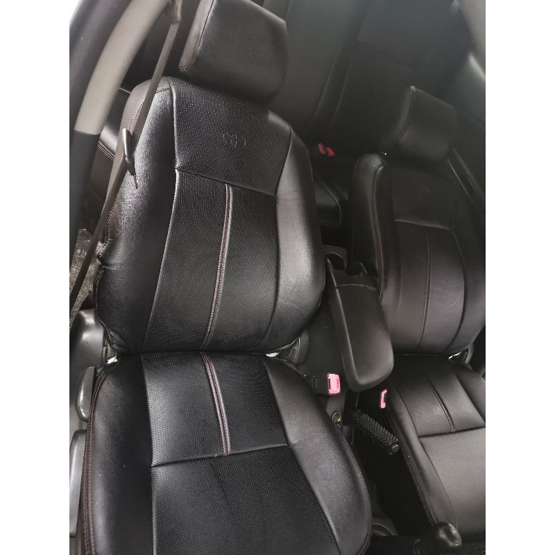 Toyota vios 03 07 13 seat cover Cusion cover semi leather Shopee Malaysia