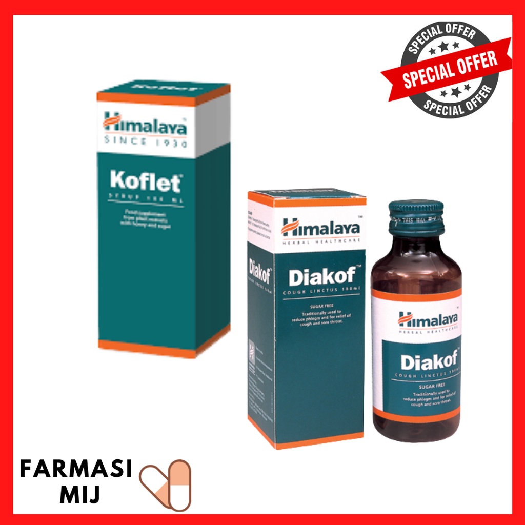 Himalaya Koflet/ Diakof Syrup 100ml (SEP 2023) Shopee Malaysia