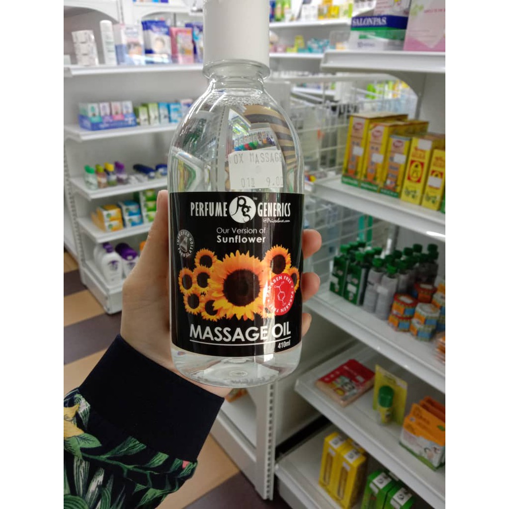 PG Sunflower Massage Oil (410ml) Shopee Malaysia