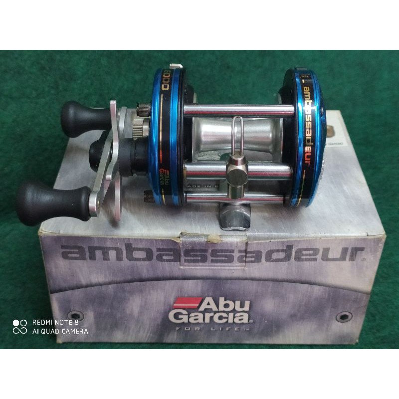 ABU GARCIA AMBASSADEUR 6000 ELECTRIC BLUE Shopee Malaysia