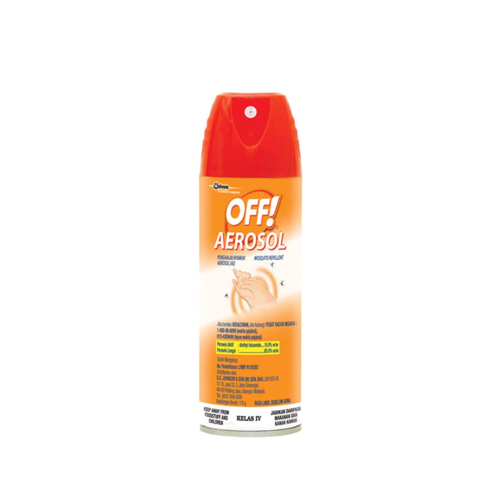 OFF Insect Repellent Aerosol Spray 170g(W) Shopee Malaysia
