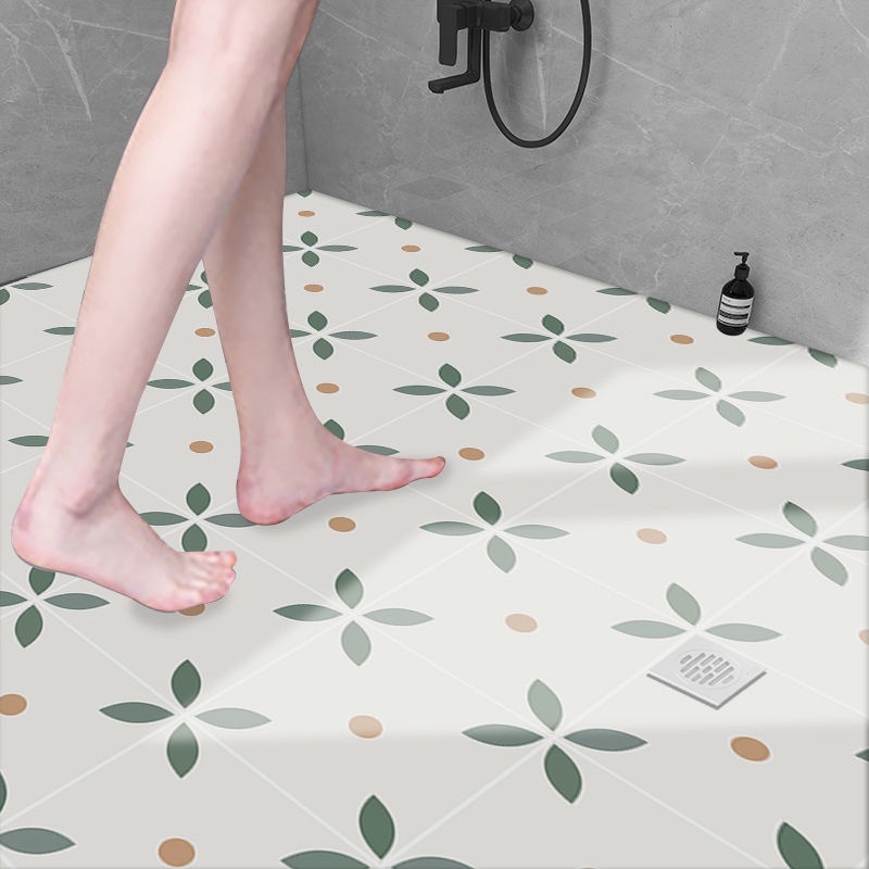 Bathroom Toilet Waterproof Floor Sticker Selfadhesive Floor Stickers