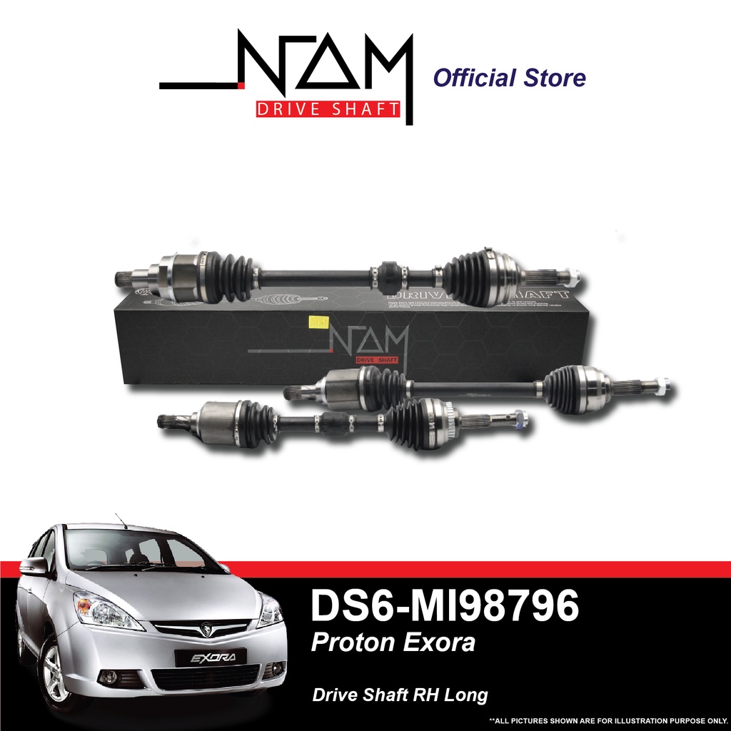 Nam Drive Shaft RH Long for Proton Exora DS6 MI98796 Shopee Malaysia