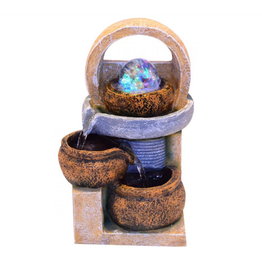 Tabletop Water Fountain Eternity Wealth Feng Shui Shopee Malaysia