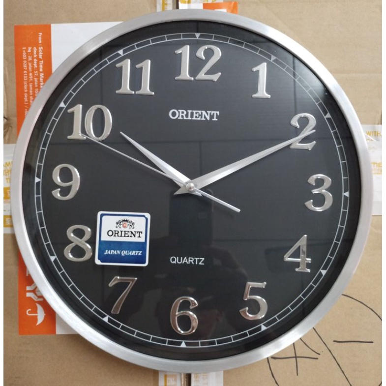 100ORIGINAL ORIENT WALL CLOCK OQ220(Aluminum case) Shopee Malaysia