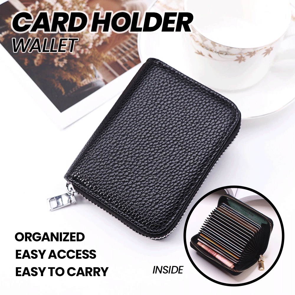 Business Card Holder Wallet Unisex /ID/Credit Card Holder Wallet