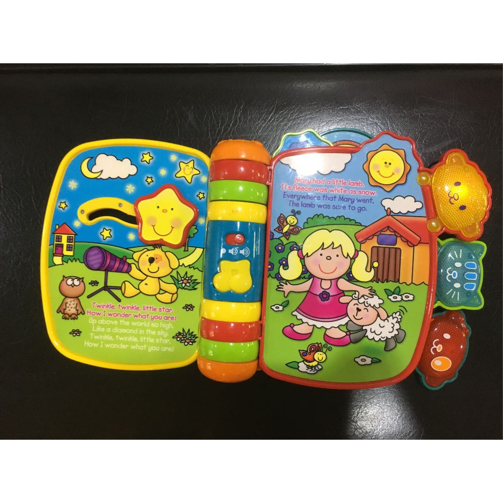 (Preloved) Vtech Animal Friends Nursery Rhymes Book Shopee Malaysia