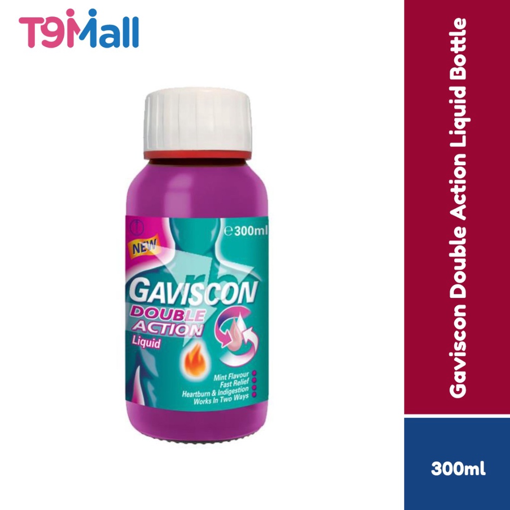 Gaviscon Double Action Liquid Bottle (300ml) Shopee Malaysia