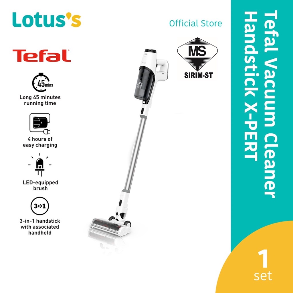 Tefal Vacuum Cleaner Handstick XPERT 3.60 TY6935 Shopee Malaysia