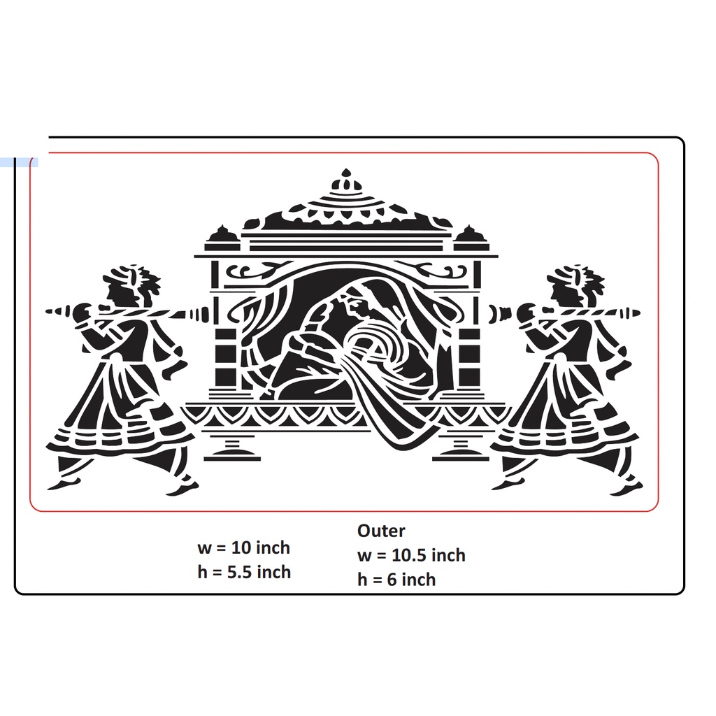 STENCILS / CAKE STENCILS / HIGH QUALITY STENCIL / INDIAN ART STENCIL