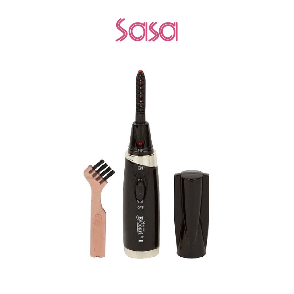 EYECURL Hot Brush Eyelash Curler (Black) Shopee Malaysia