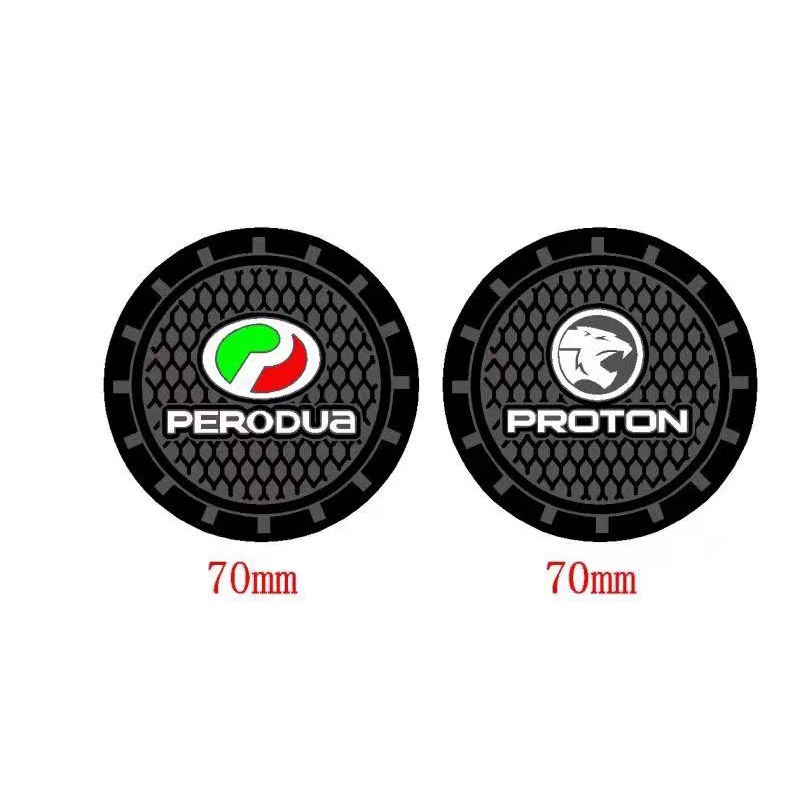 1PCS Universal Car Coasters Non Slip Coaster Car Cup Holder Mat Anti