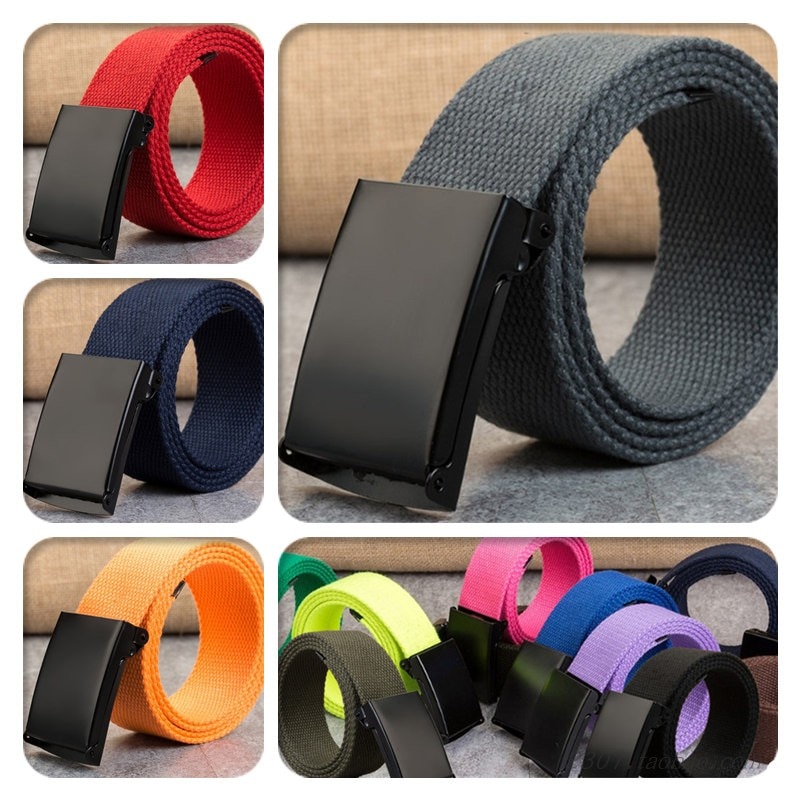 Plus Size Belt for Men 160 150 140 130 120 110 Cm LONG Canvas Belts Men