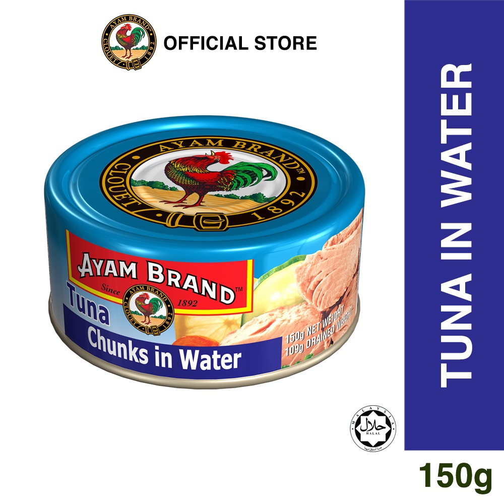 Ayam Brand Tuna Chunks in Water 150g Shopee Malaysia