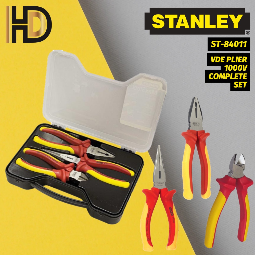 STANLEY FATMAX VDE Pliers Set / STANLEY 84011 FATMAX VDE Pliers Set