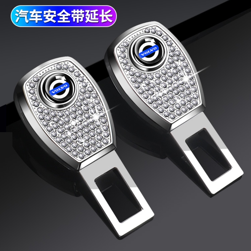 Suitable For Volvo DiamondStudded Seat Belt Slab XC60 XC90 XC40 S90