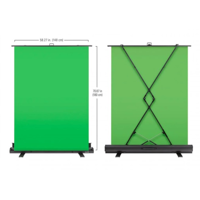 Elgato Green Screen Collapsible Chroma Key Panel For Background