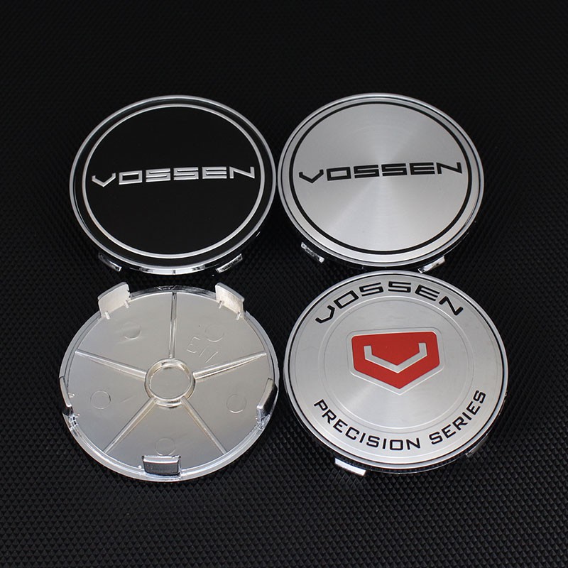 4pcs 68MM/65MM Auto Wheel Hub cap VOSSEN Dustproof Covers Chrome Wheel