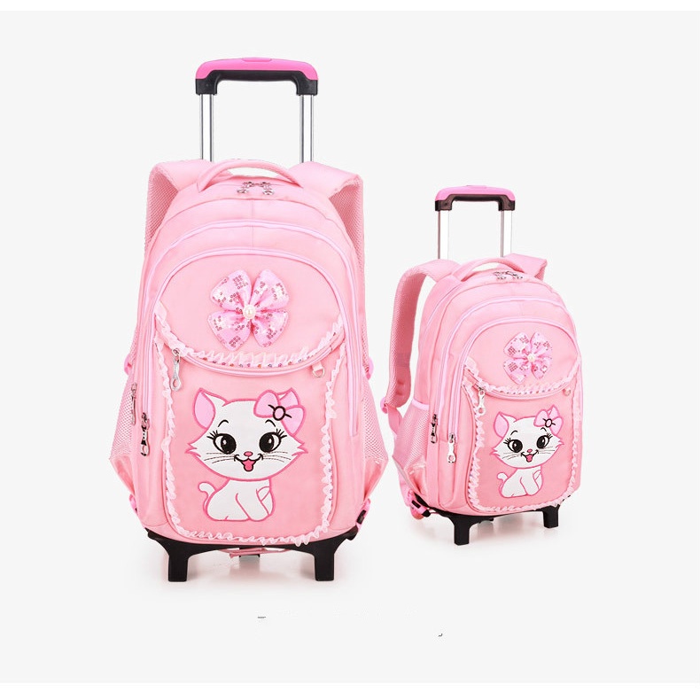 Children School Bags Trolley school Backpack Wheeled School Bags Grils