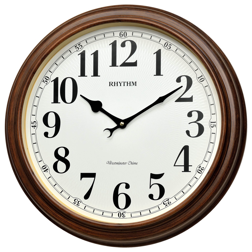 Rhythm Wall Clock Sound In Place RTCMH760NR06 Shopee Malaysia