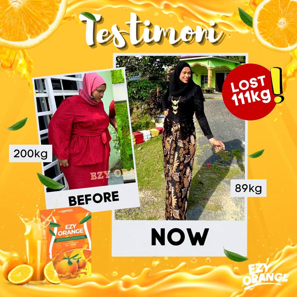 EZY Orange (Detox/Fat Burner/Slimming) Shopee Malaysia