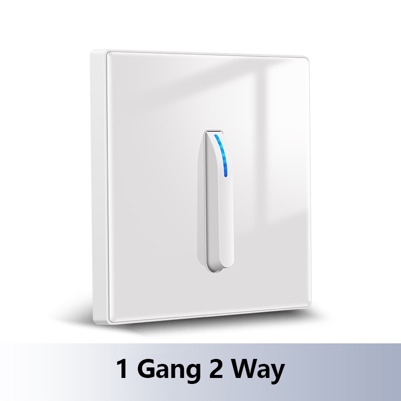 Atlectric 13A Power Socket UK Plug Wall Outlet Light Switch With LED Piano Key Light Switches TV