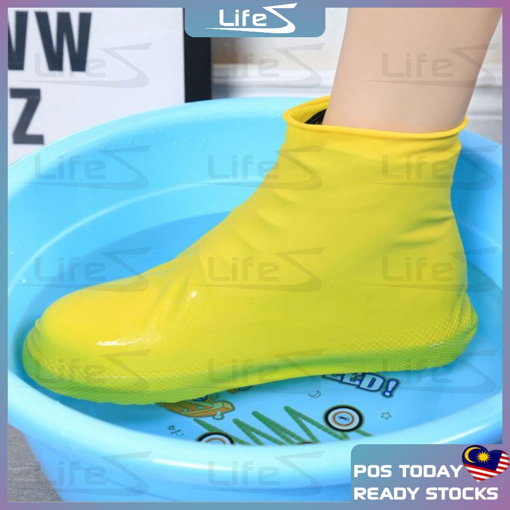 Highcut Waterproof Shoes Cover Environmental Protection Reusable Rain