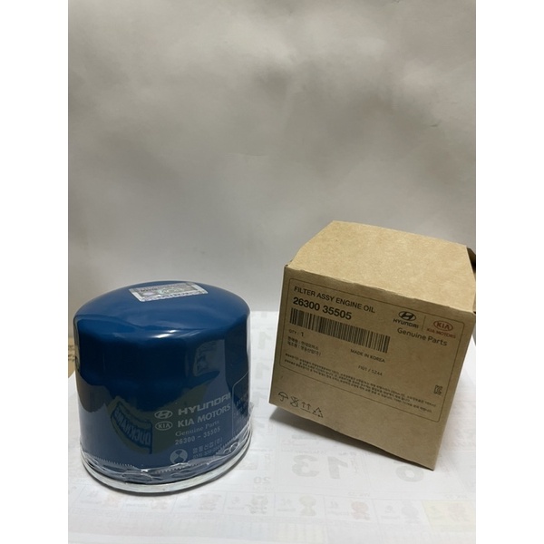 OIL FILTER Kia Forte, Hyundai Sonata YF (2630035505) Shopee Malaysia