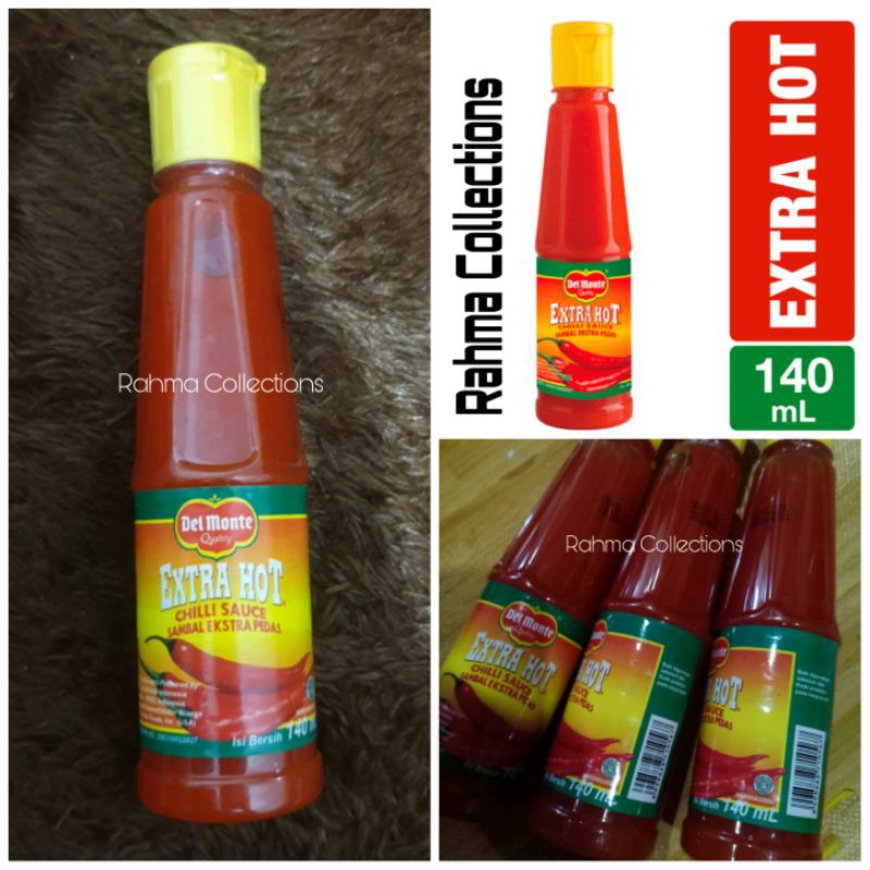140ml & 270ml DELMONTE Extra Hot Chilli Sauce Pet Sauce Shopee Malaysia
