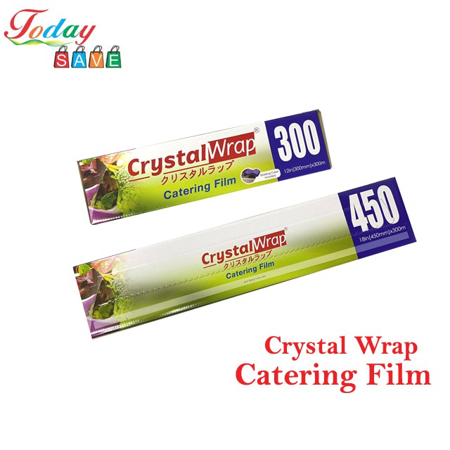 Crystal Wrap Catering Film Cling Film Clear Food Wrap Film Shopee