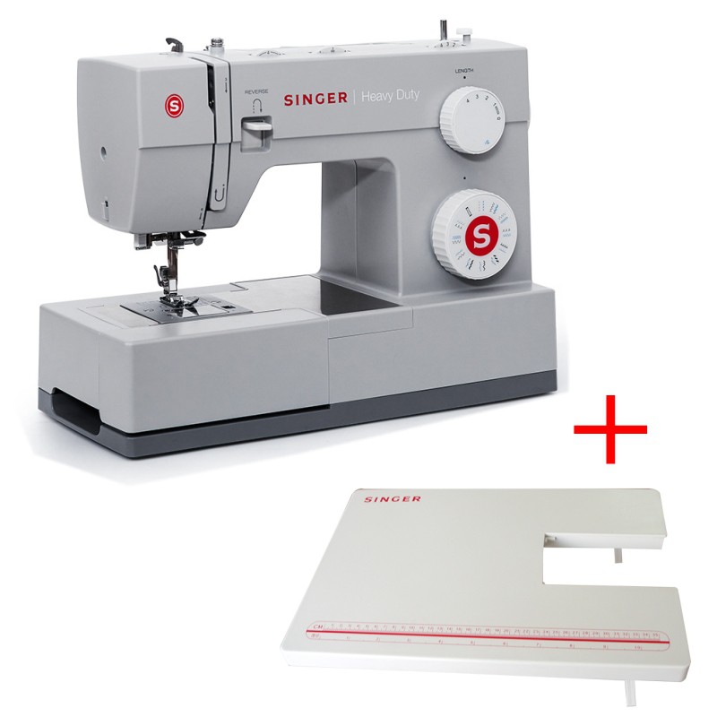 Singer 4423 Heavy Duty Sewing Machine + Extension Table (23 BuiltIn