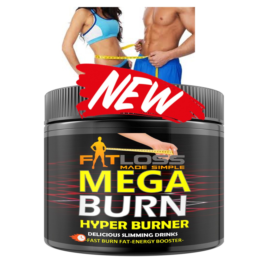 [NEW PACKAGING] Fat Burner MEGA BURN HYPER BURNER FATLOSS function Like elite Xtive Bold Titan