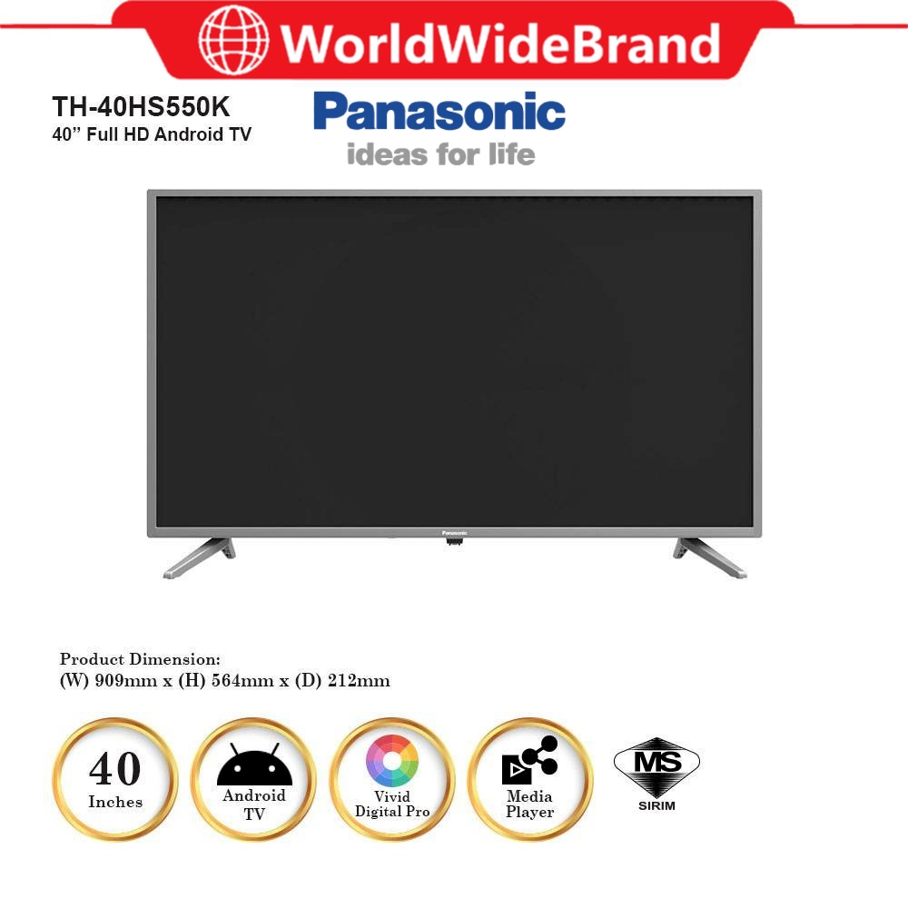 Panasonic 40 Inch LED TV Basic [TH40L400K] / 40 Inch Android LED TV