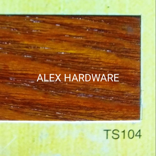 (5 Litre) (104 Teak) ZAMRUD Penghiasan Kayu Varnish Syelek; Shellac