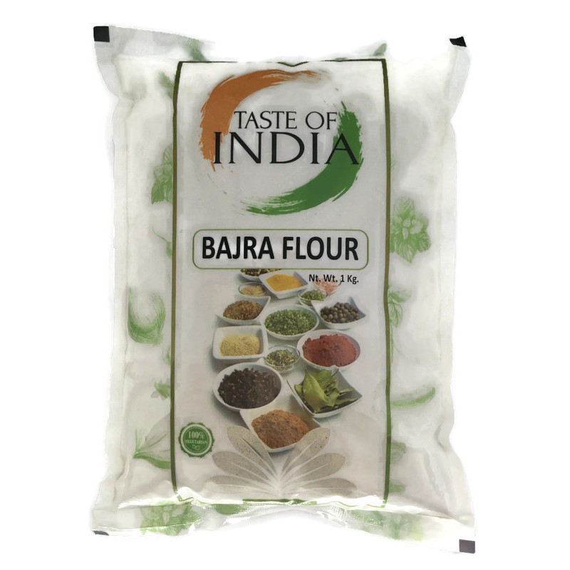 Taste of India Bajra Pearl MIllet Flour 1kg {Made in India} Shopee