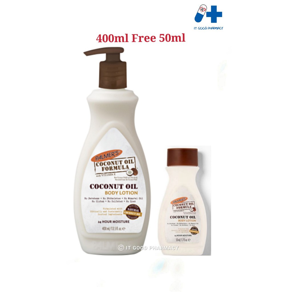 Palmer's Coconut Oil Formula with Vitamin E Body Lotion 400ml FOC 50ml